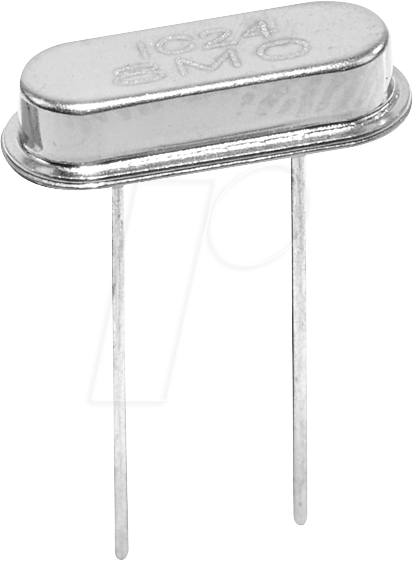 IC24TH12.0 - Standardquarz, Metall 12MHz 25ppm, 30pF, 10,7mm x 4,3mm x 2,8mm