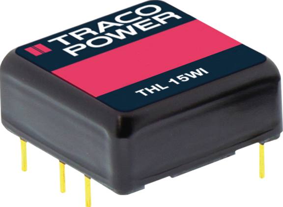 THL 15-2422WI - DC/DC-Wandler THL 15WI, 15 W, 9-36/±12,0 VDC, DIL
