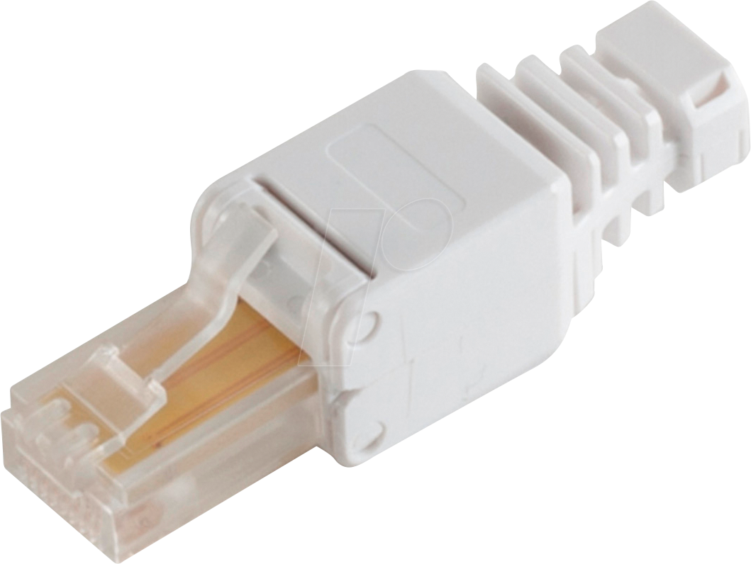 SHVP BS75010 - Cat.5e Tool-less RJ45 Stecker mit Knickschutz