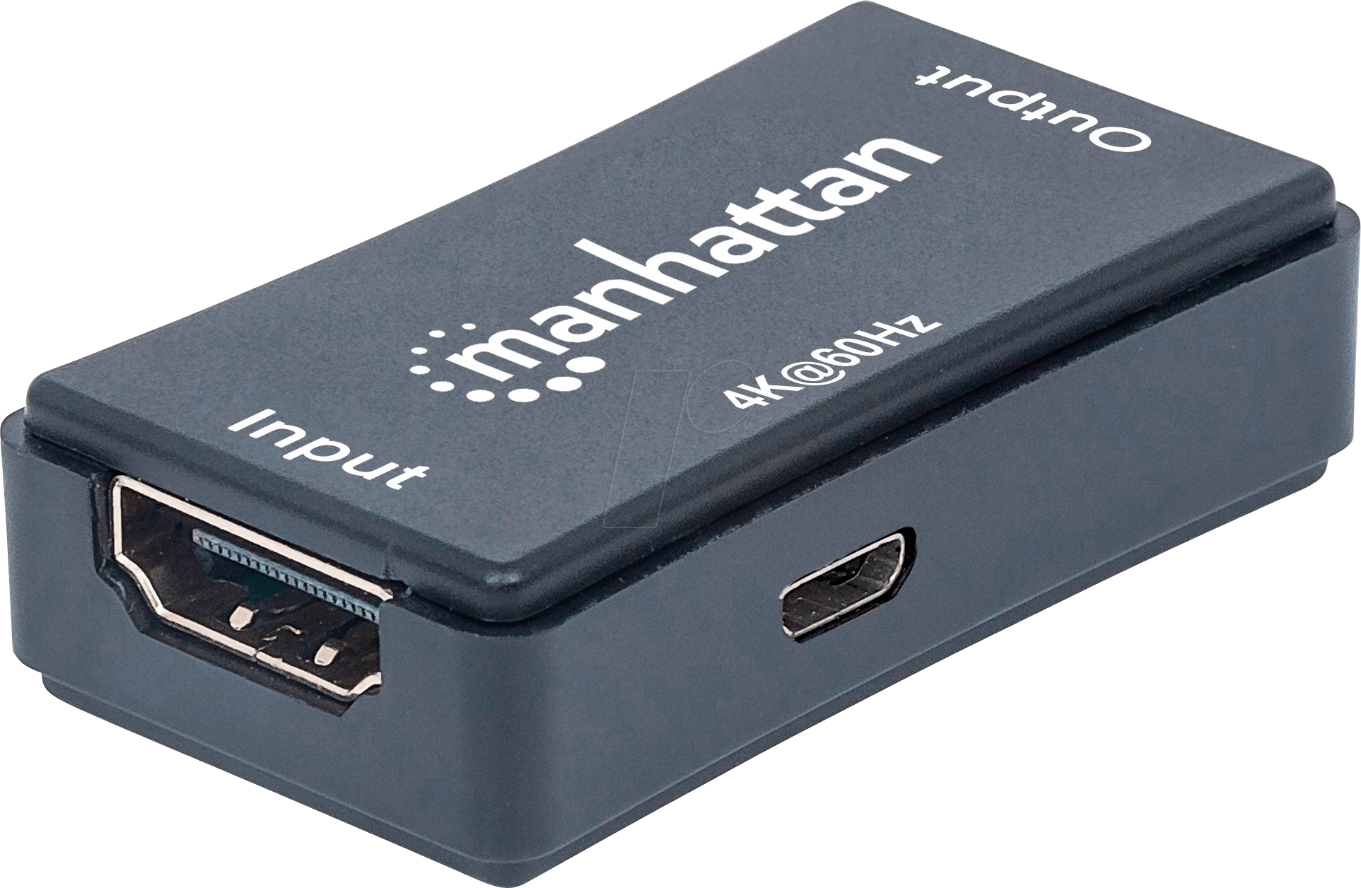 MANHATTAN 207621 - 4K HDMI-Repeater, verlängert 4K-Video und Audio bis 40 m
