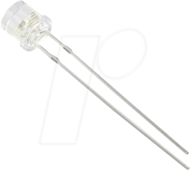 5634Y1C-KHC-B - LED 5mm, bedrahtet, gelb, 500 mcd, 90°