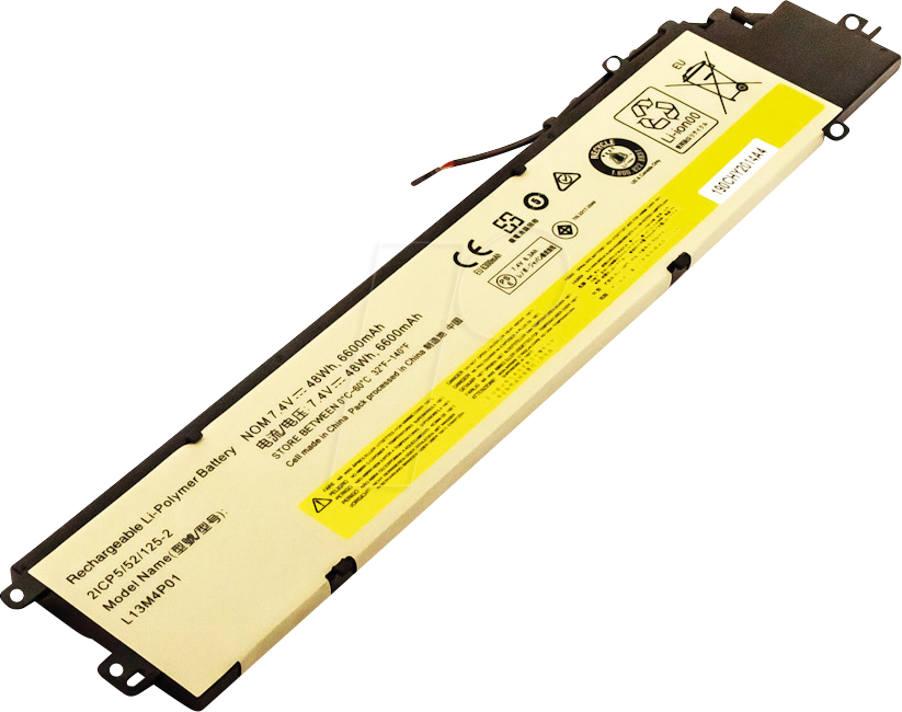 AKKU 53955 - Notebook-Akku für Lenovo, Li-Po, 6600 mAh