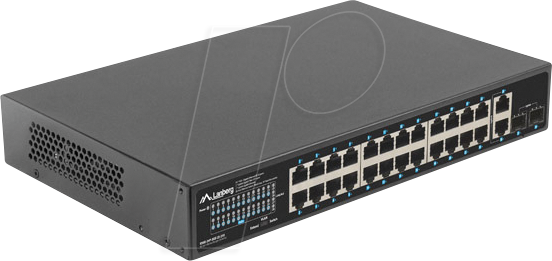 LBG RSGEP22S250 - Switch, 19-Port, Gigabit Ethernet, PoE+