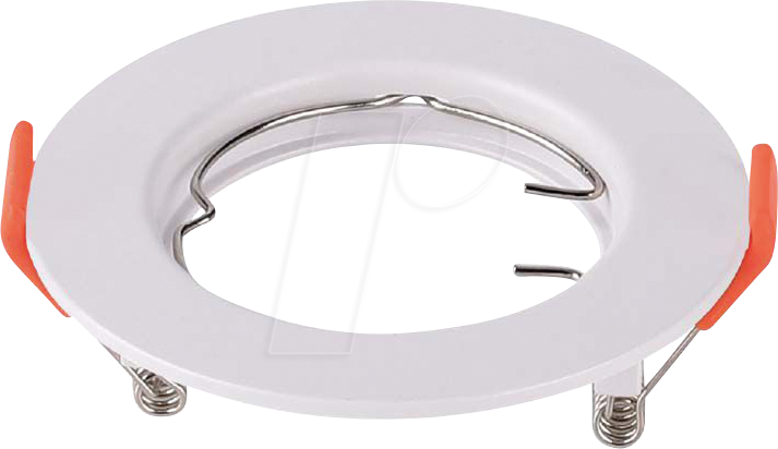 VT-6640 - Deckeneinbauring, GU10, rund, weiß