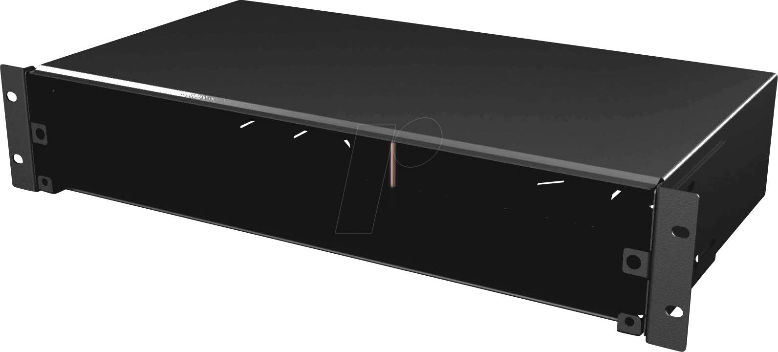 EFB VSB2HE-A-SW - Spleißbox ausziehbar 2HE ohne Frontblende unbestückt schwarz