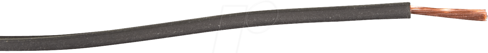 H05VK 0,75-50SW - Schaltlitze H05V-K, 0,75 mm², 50 m, schwarz