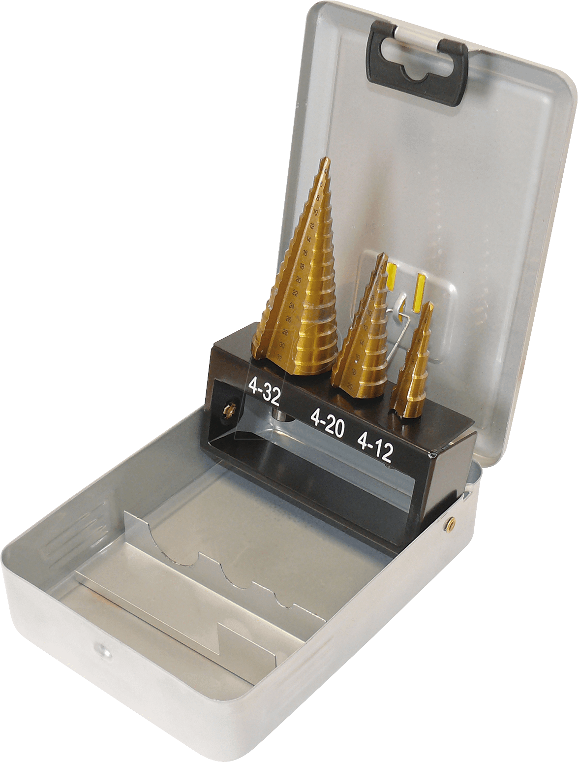 Thumbnail - BOHRERSATZ S3 - Stufenbohrersatz, HSS, 4,0 - 32,0 mm, 3 -teilig