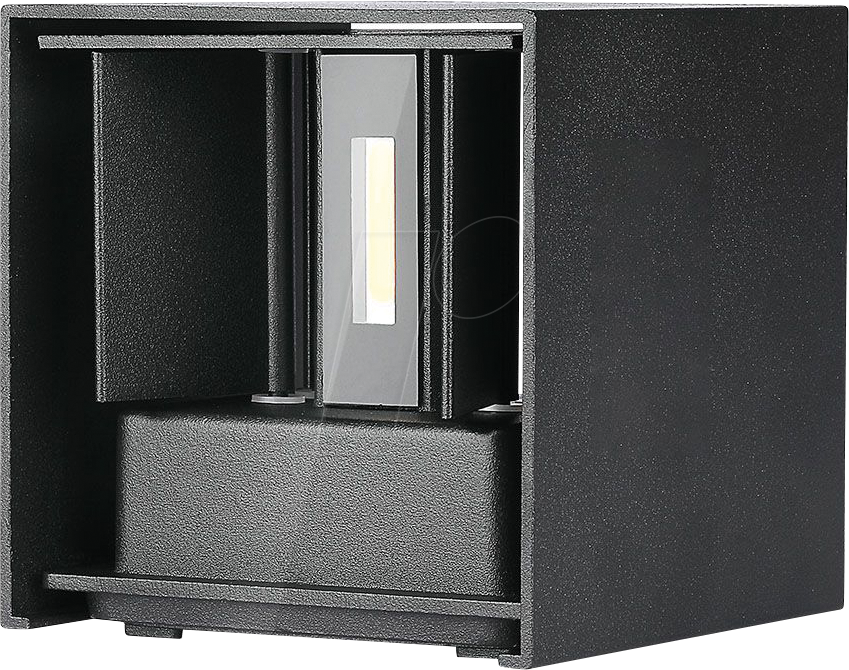 VT-218530 - Wandleuchte, 11 W, 1360 lm, 4000 K, schwarz, IP65
