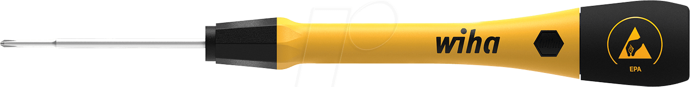 WIHA 43678 - Schraubendreher 271P PicoFinish ESD PH1 x 60 mm