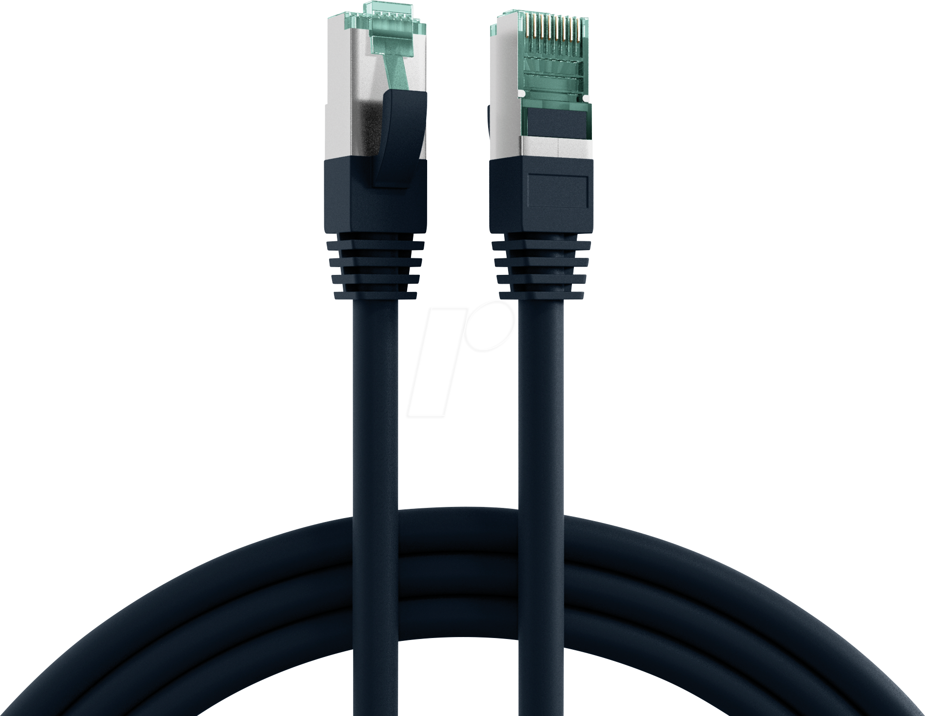 Thumbnail - EFB MK600115B - RJ45 Patchkabel Cat.6a S/FTP LSZH schwarz 15 m
