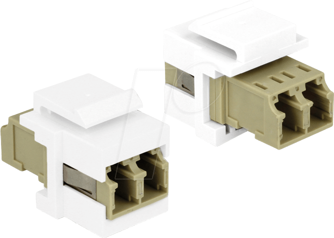 DELOCK 86347 - Keystone Modul LC Duplex Buchse > Buchse