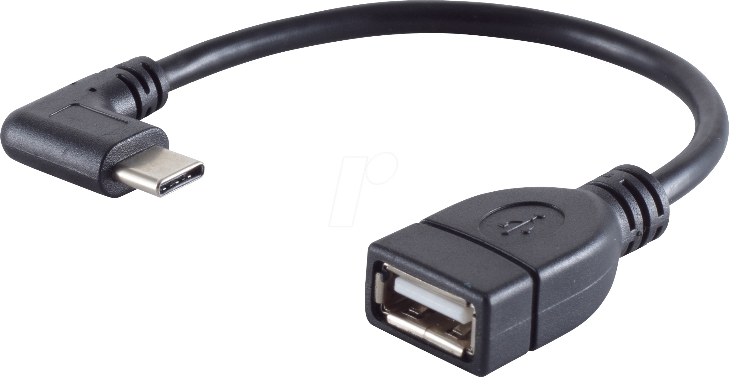 SHVP BS13-20016 - USB 2.0 Adapter, C Stecker auf A Buchse, 90°