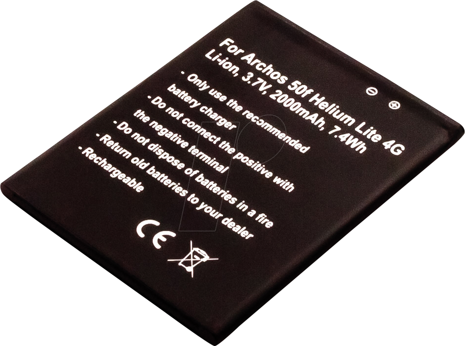 AKKU 30964 - Smartphone-Akku für Archos-Geräte, Li-Ion, 2000 mAh