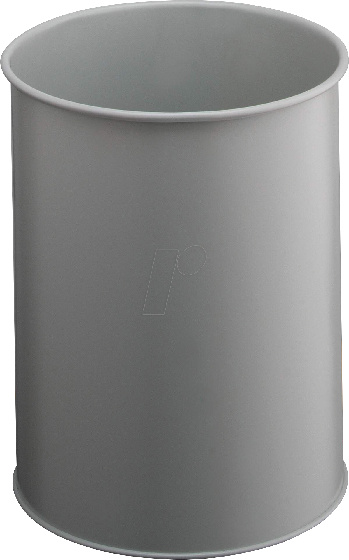 DURABLE 330110 - Abfallbehälter, 15 l, metall, rund, grau