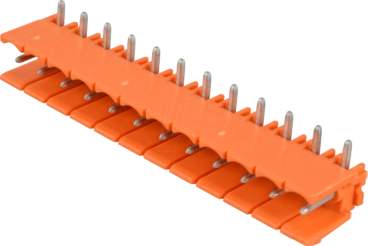 WAGO 231-542 - Print-Stiftleiste, Midi, RM 5,08, gewinkelt, 12-pol.