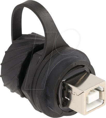 DELOCK 88004 - USB 2.0 Verbinder, Typ-B Buchse / Buchse, schwarz