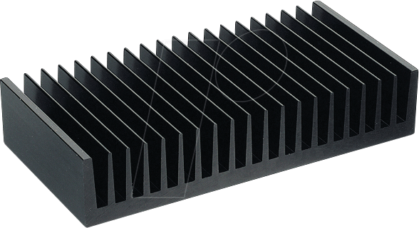 SK 47/150/SA - Kühlkörper, 150 mm, Alu, 0,51 K/W