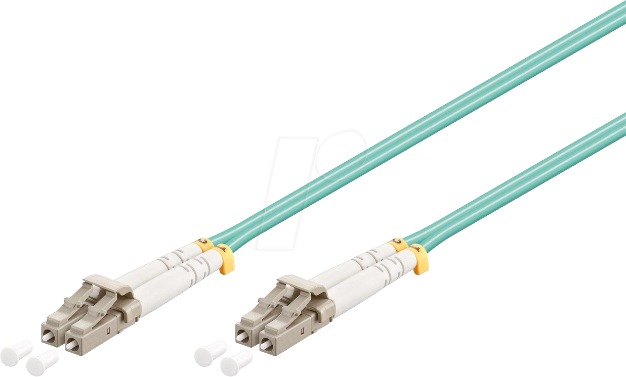 Thumbnail - GOOBAY 95754 - Duplex LWL Kabel, LC-UPC Stecker >LC-UPC Stecker, OM3, 7,5 m