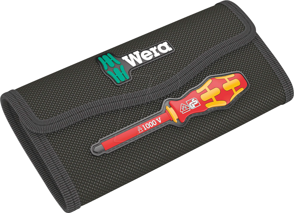 WERA 05671388001 - Falttasche, leer, 180 x 85 mm