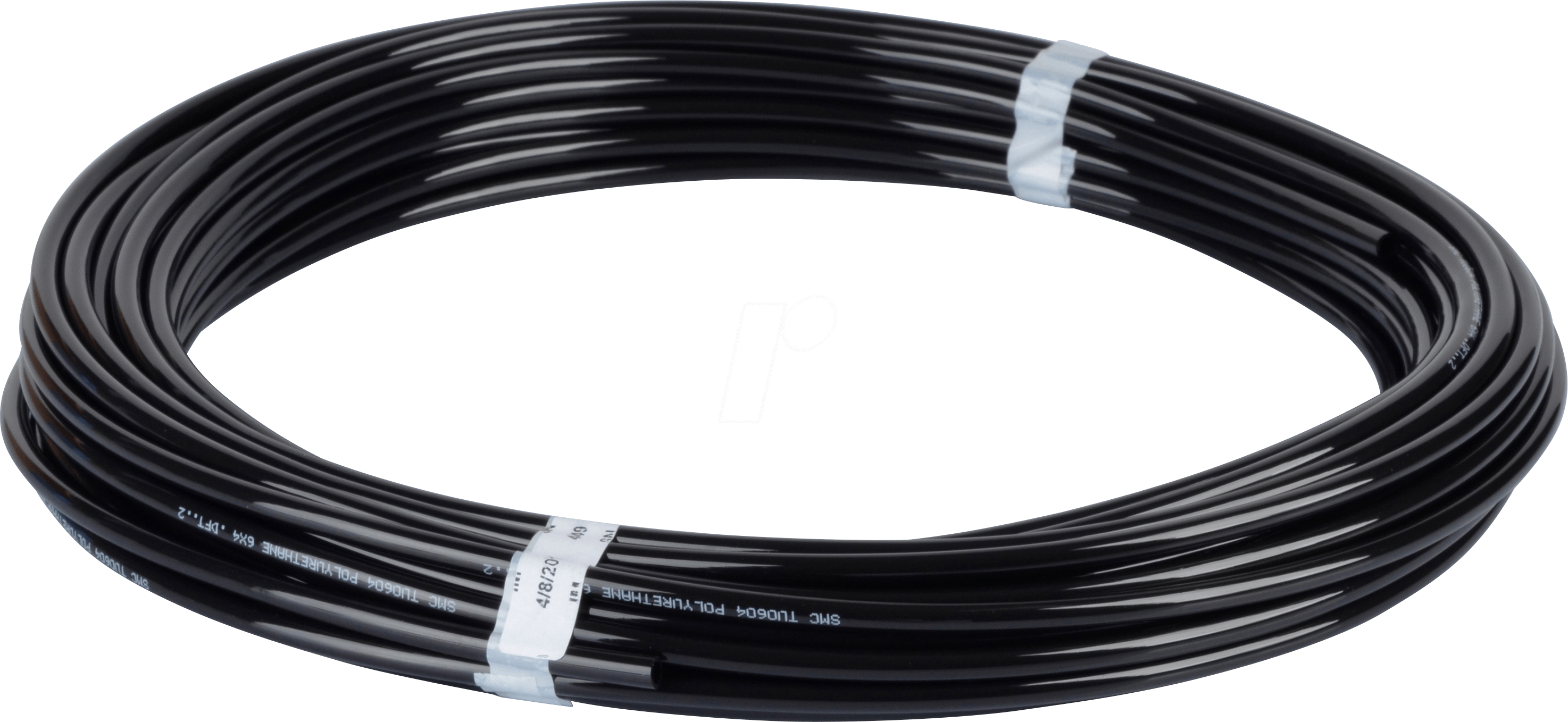 TU0604B-20 - PU-Schlauch 6 mm, 20 m Rolle, schwarz