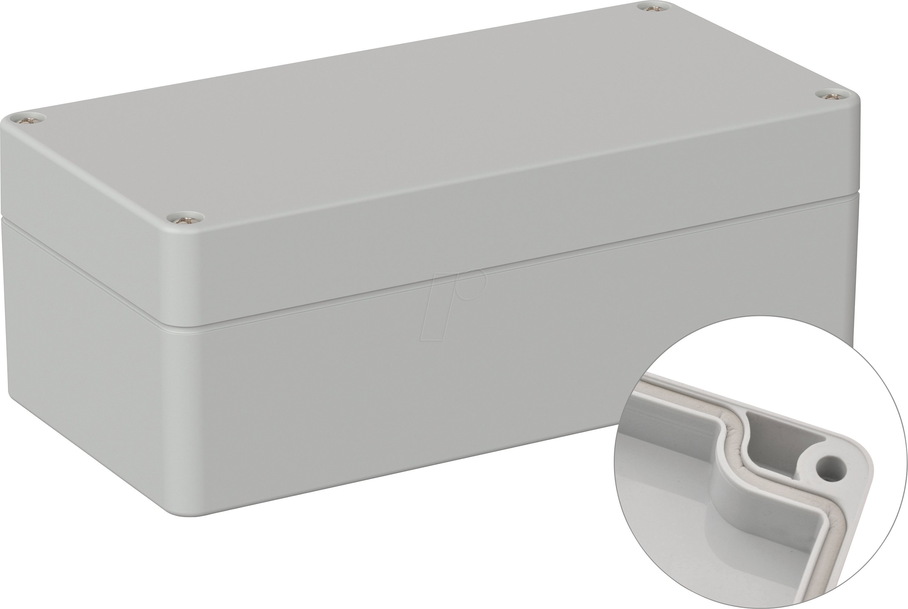 5U310900 - Industriegehäuse, 160 x 80 x 60 mm, IP66, lichtgrau