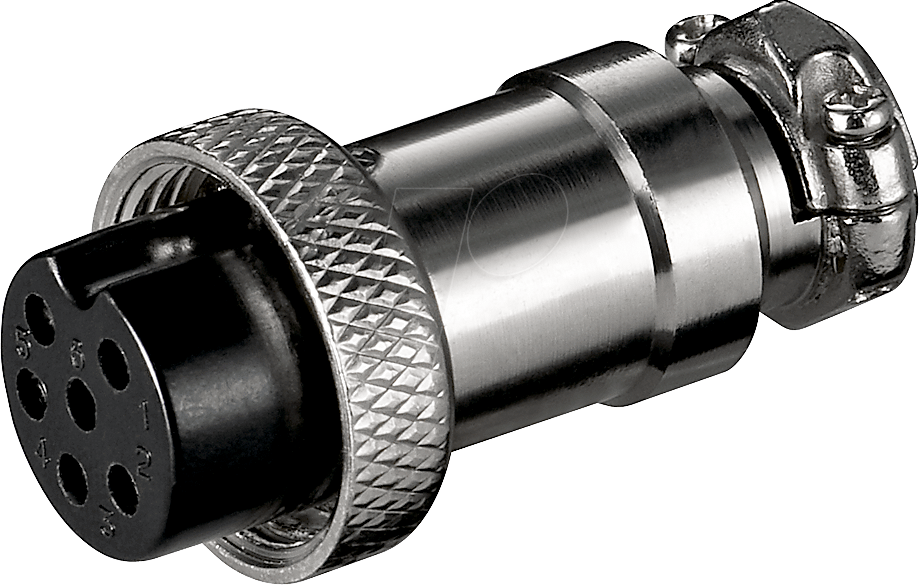 M 608 - Mikrofon-Kupplung f. Funkgeräte, 8-polig