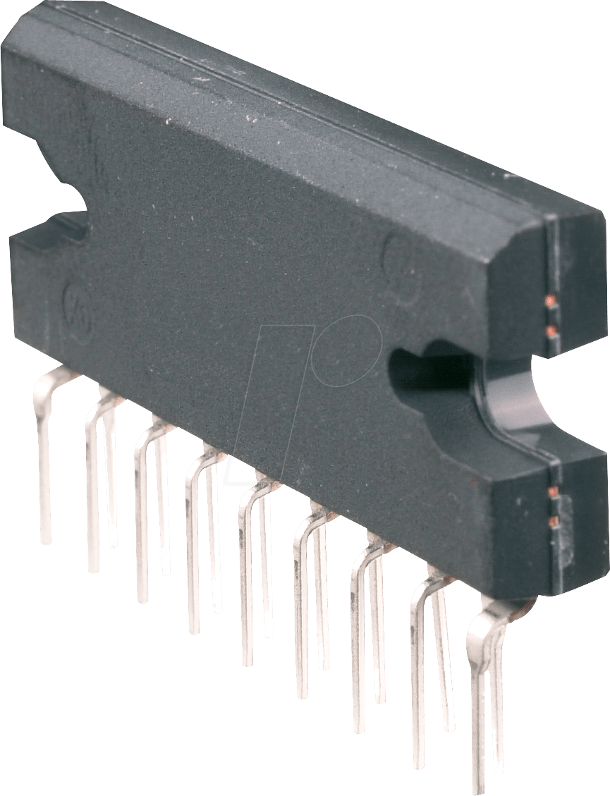 TA 8215 H - Audio-IC, 2-Kanal, HZIP-17