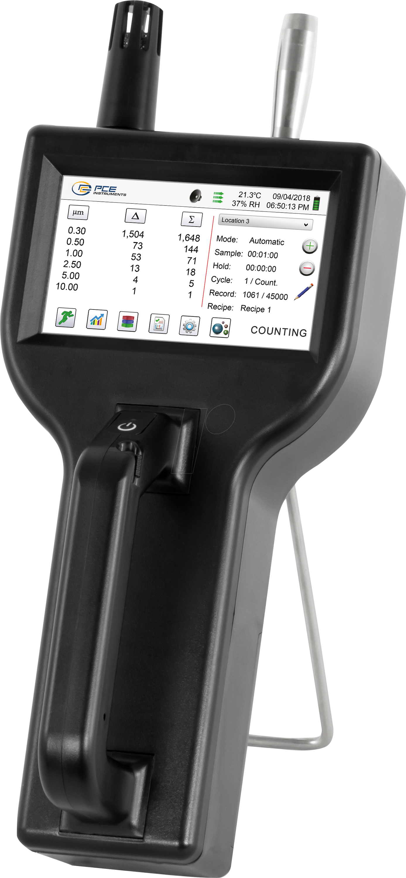 Thumbnail - PCE PQC 11EU - Partikelzähler PCE-PQC 11EU