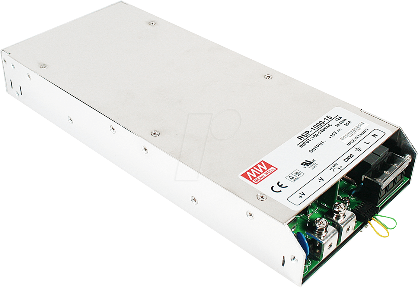 MW RSP-1000-27 - Schaltnetzteil, geschlossen, 1000 W, 27 V, 37 A