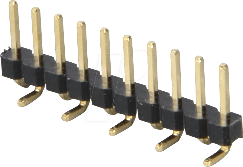 Thumbnail - SL 1X10G SMD2,00 - 10pol.-SMD-Stiftleiste, gerade, RM 2,00