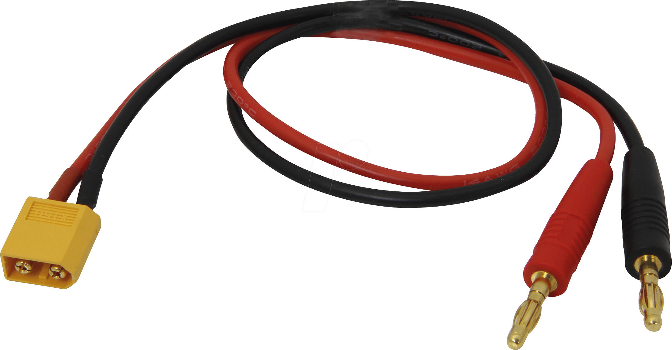 JAMARA 332059 - Ladekabel für Li-Polymer-Akkus, XT60