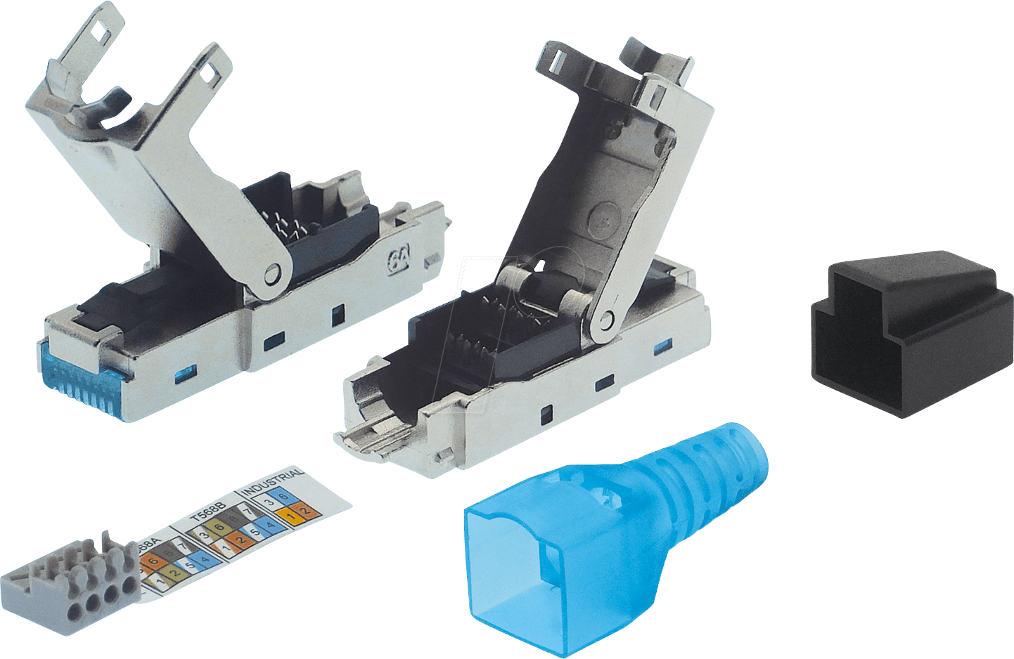 TTL 8134 - Cat.6A Stecker geschirmt feldkonfektionierbar