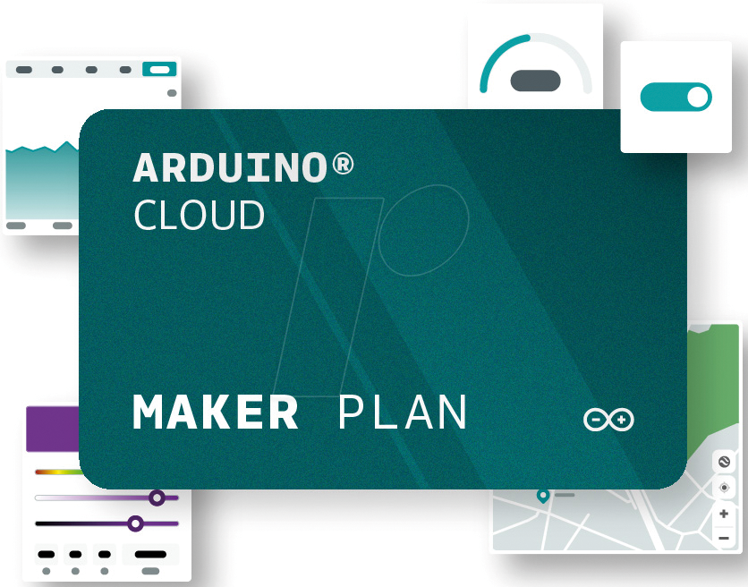 ARD AAX00015 - Arduino - Cloud Maker Plan (1-Jahr), Einzellizenz