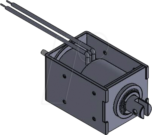 ITS-LS5852D12 - Rahmenmagnet, 5852 D, 12 V DC, 16 W, Druckmagnet mit Litze