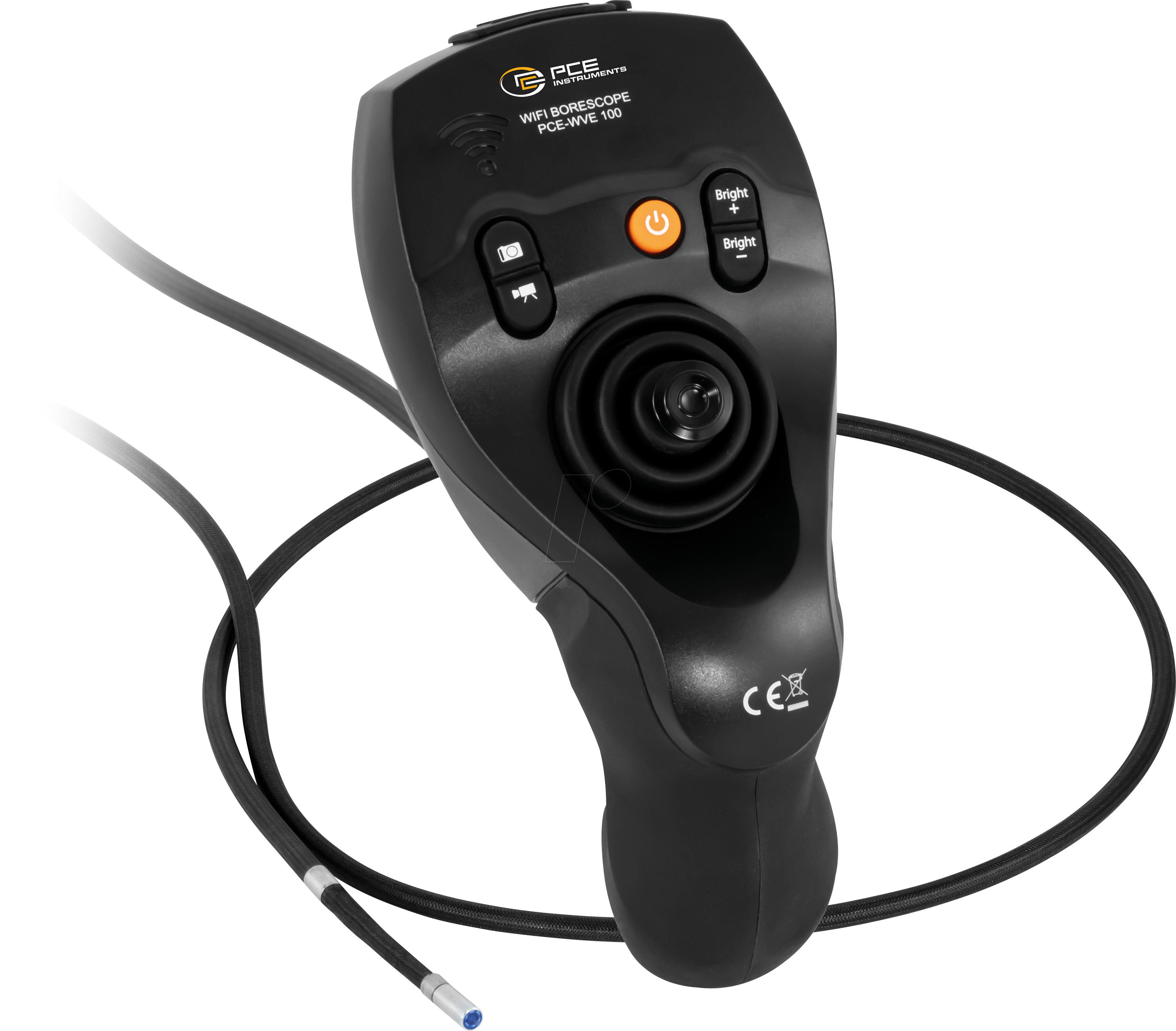 PCE WVE 100 - WiFi-Endoskop PCE-WVE 100, 4-Wege Kamerakopf