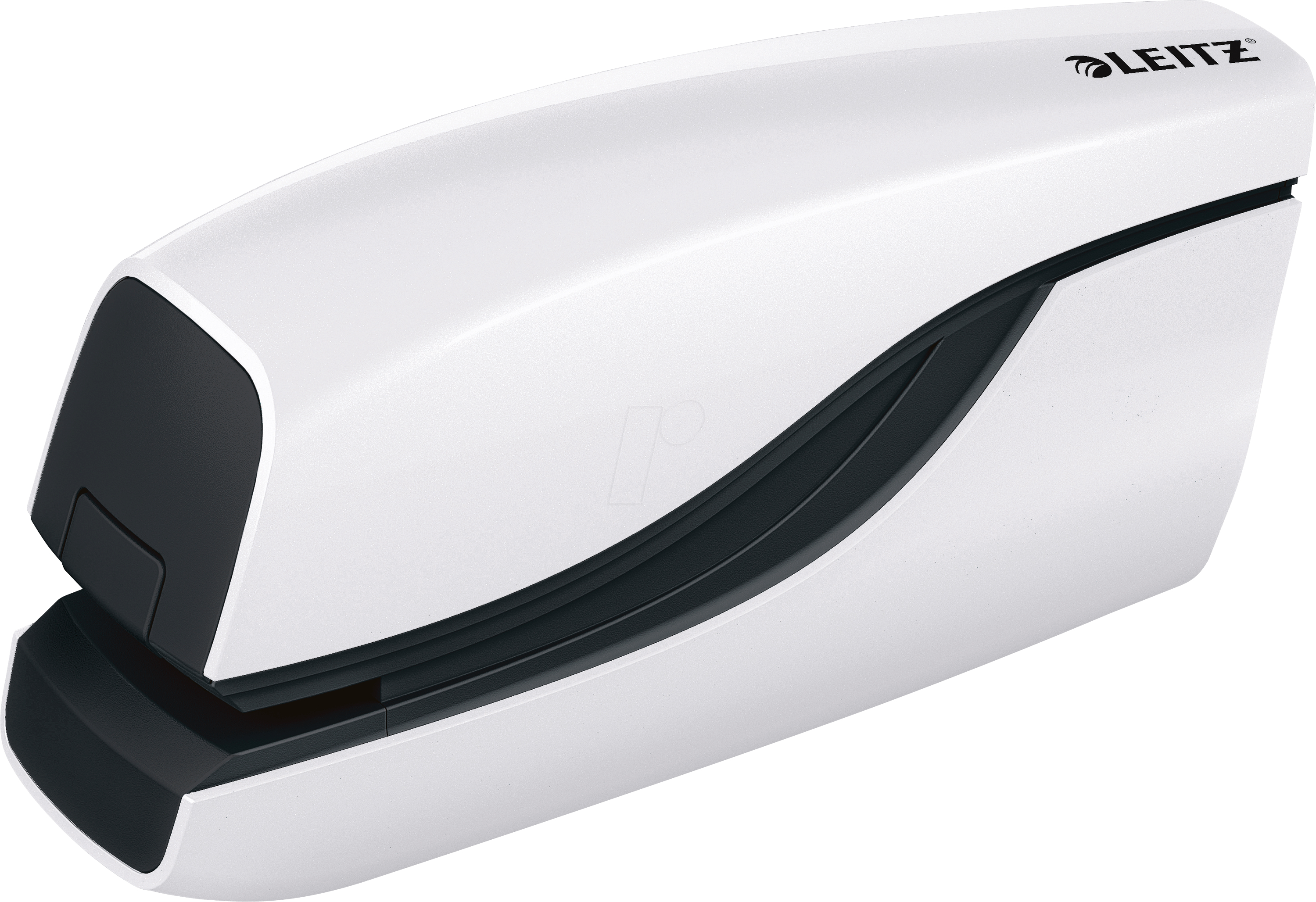 LEITZ 55661001 - Elektrisches Heftgerät, NeXXt WOW, 10 Blatt, weiß