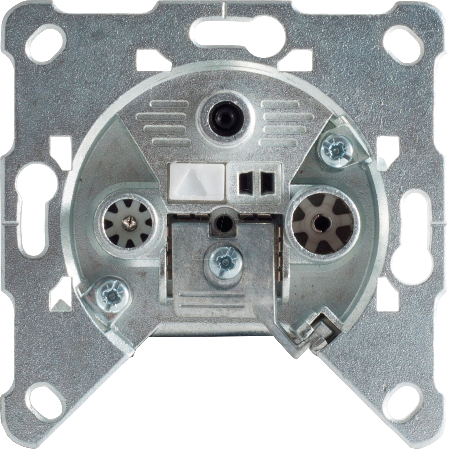 SHVP BS15-93001 - 3-Loch SAT+BK-Antennen-Stichdose, Klemm,1 dB