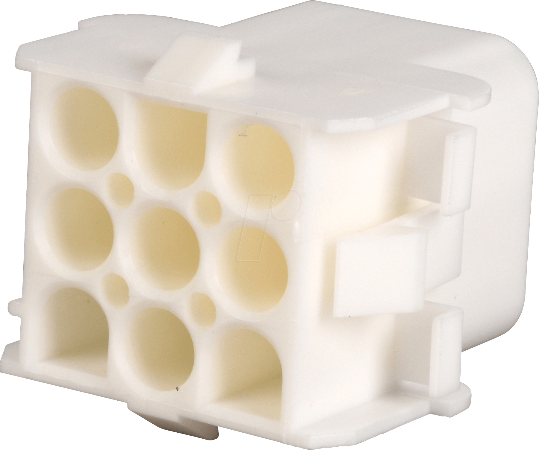 MNL 9AG - 9-pol. Mate-N-Lok Aufnahmegehäuse, 3-reihig