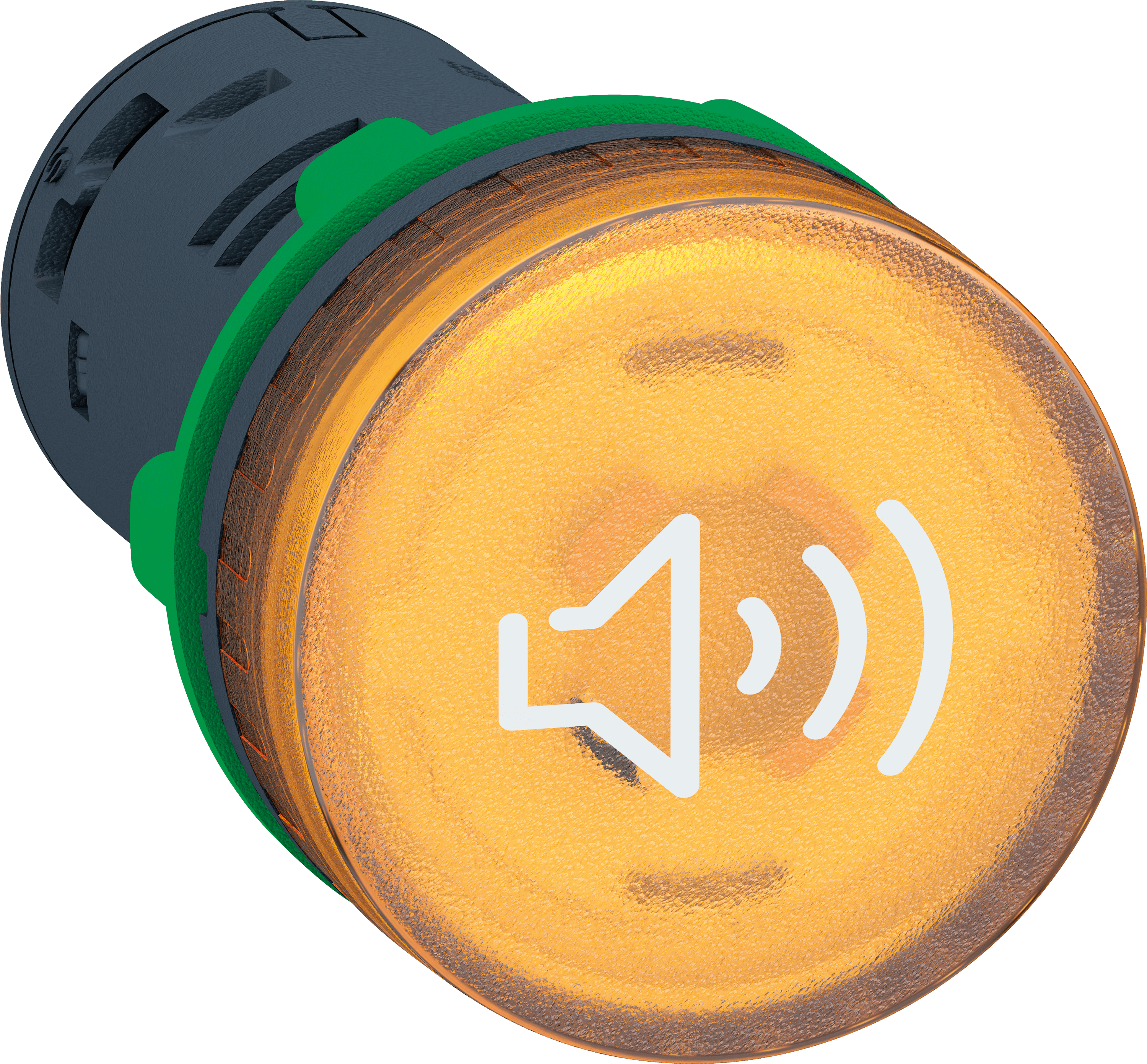XB5KS2B8 - Harmony Buzzer, beleuchtbar in gelb, Ø 22 mm, 24 V AC DC
