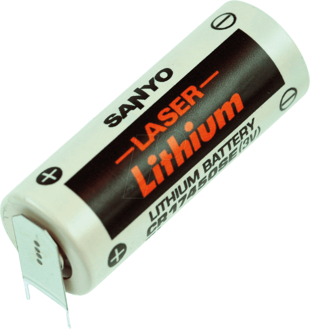CR17450SE FT1 - Lithium Batterie, A (Bobbin), 2500 mAh, 2/1 Print, 1er-Pack