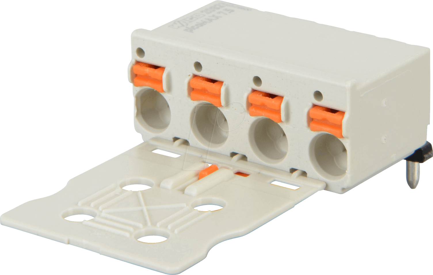 WAGO 2092-3354 - picoMAX eCOM Federleiste, gewinkelt, 7,5 mm, 4-polig