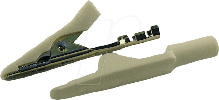 MA 1 CRIMP WS - Miniatur-Abgreifklemme, 2 mm, Crimp, weiß