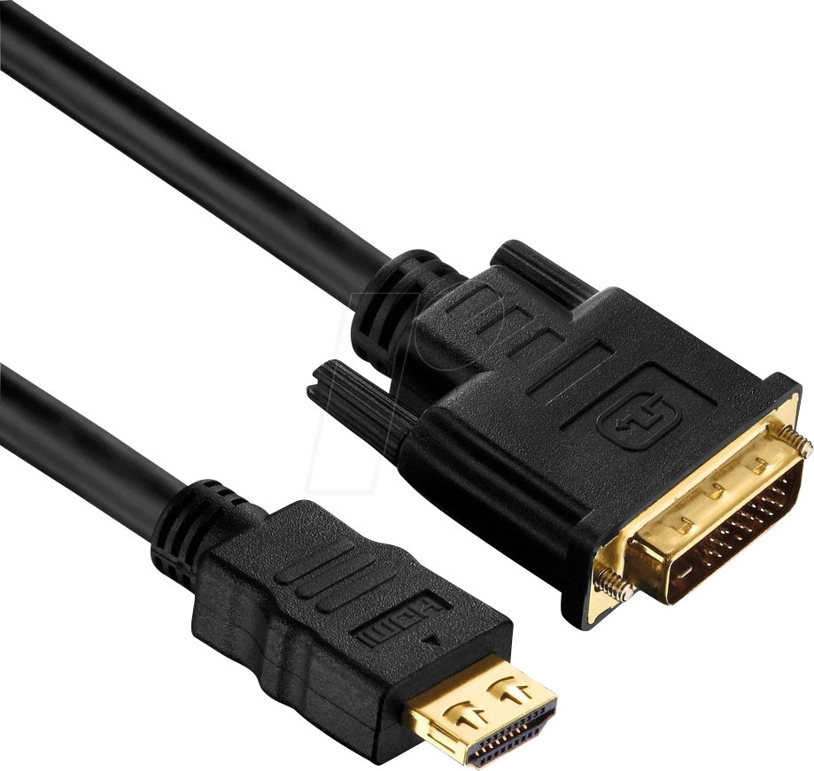 PURE PI3000-035 - Kabel HDMI-A DVI-D 24+1 Single Link, 2K, 3,5 m
