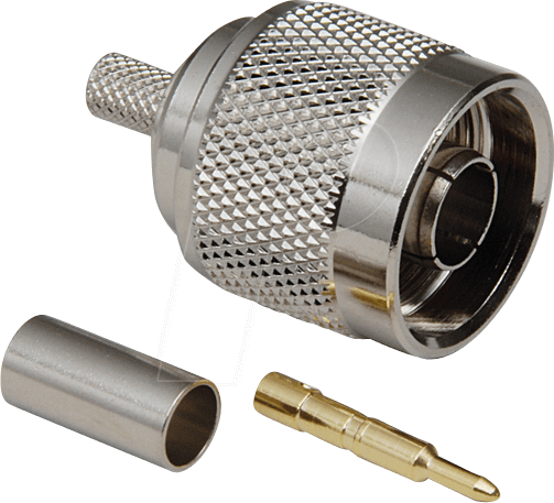 BKL 0404002 - N-Stecker, Crimpausführung, RG 213-U
