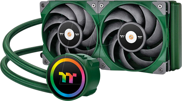 TT 29730 - ThermaltakeTOUGHLIQUID 240 ARGB Sync Racing Green