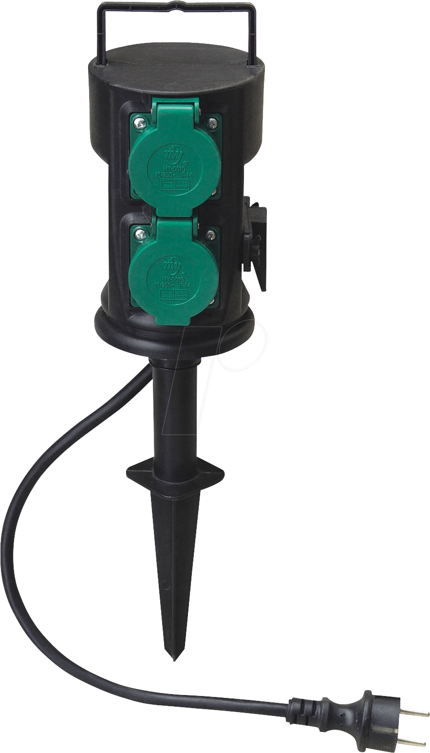 TS 46-31412 - 4-fach Gartensteckdose mit Erdspieß