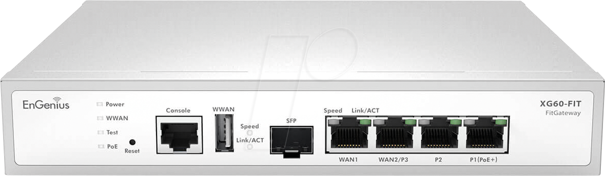EG XG60-FIT - VPN Router, Gigabit Ethernet, SFP, PoE+