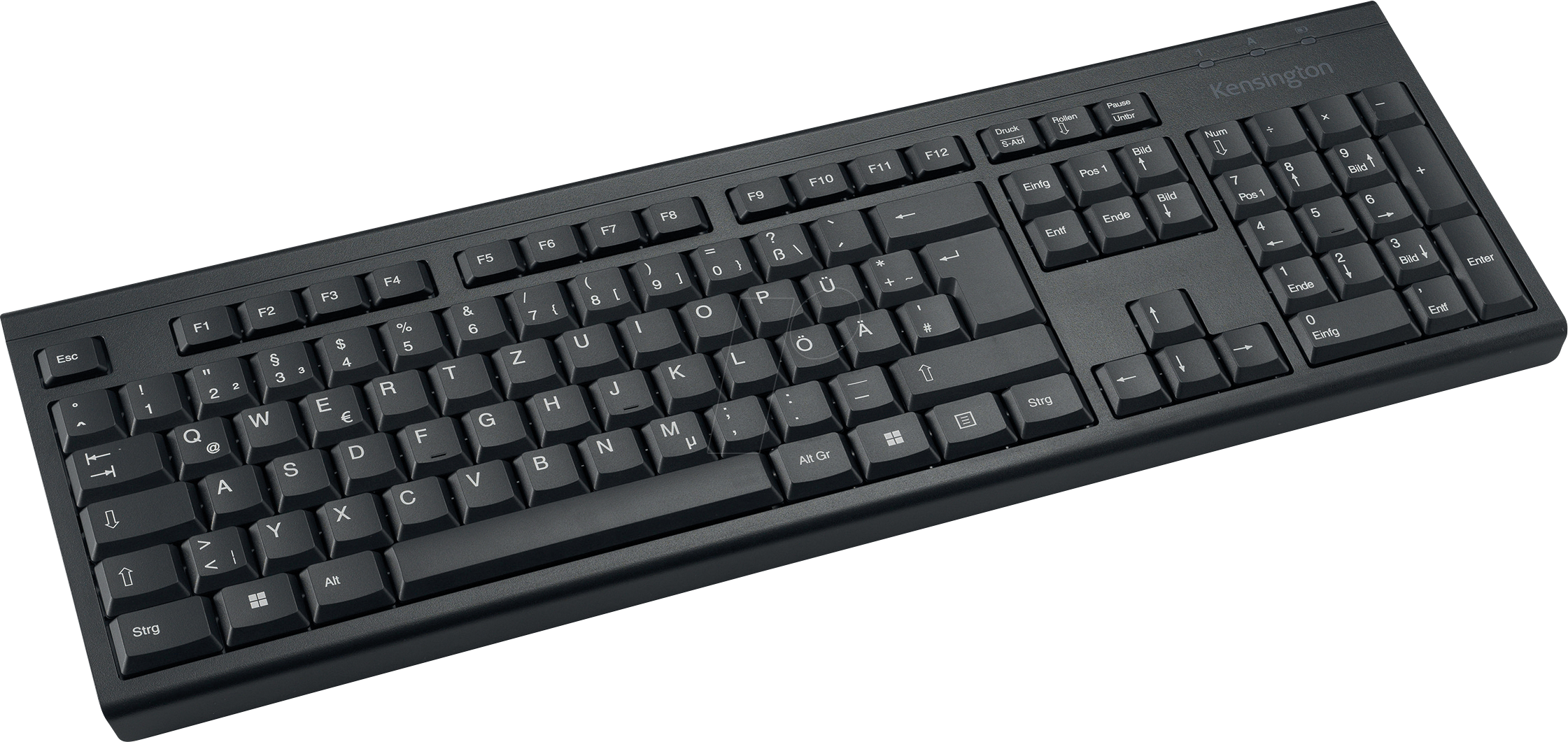 KENS K75561DE - Funk-Tastatur, USB, schwarz