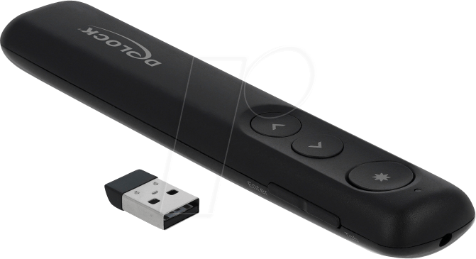 DELOCK 64092 - Presenter, Funk, Laserpointer