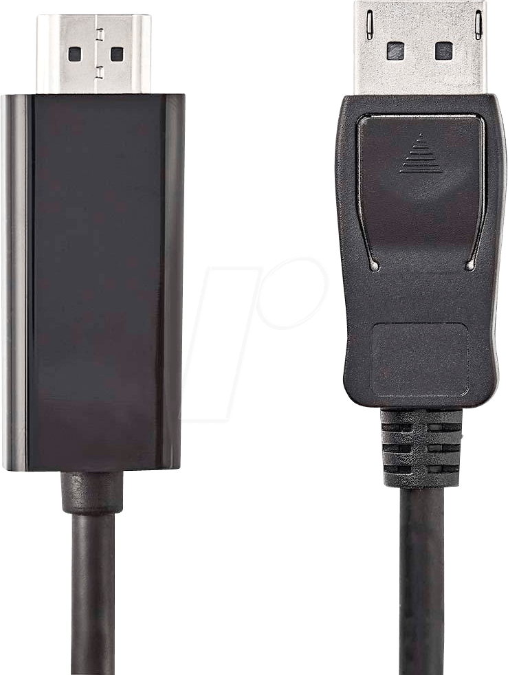 N CCGB37100BK20 - Kabel DisplayPort Stecker > HDMI Stecker, 2 m, Schwarz